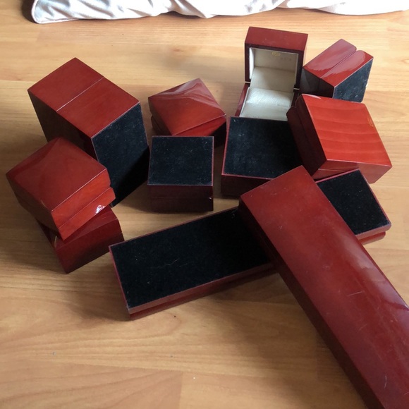 Lot of wood jewellery boxes - Picture 7 of 7